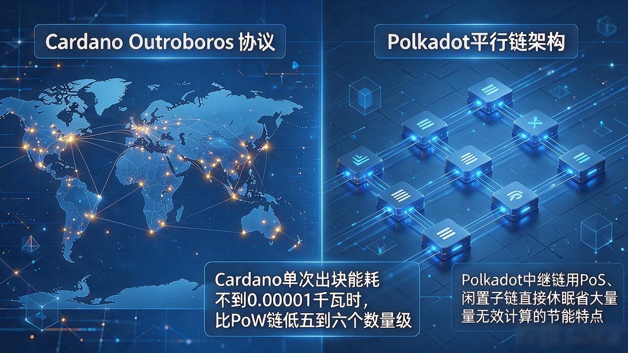 能耗较低的数字货币有哪些？主流节能加密币核心特点与选择建议