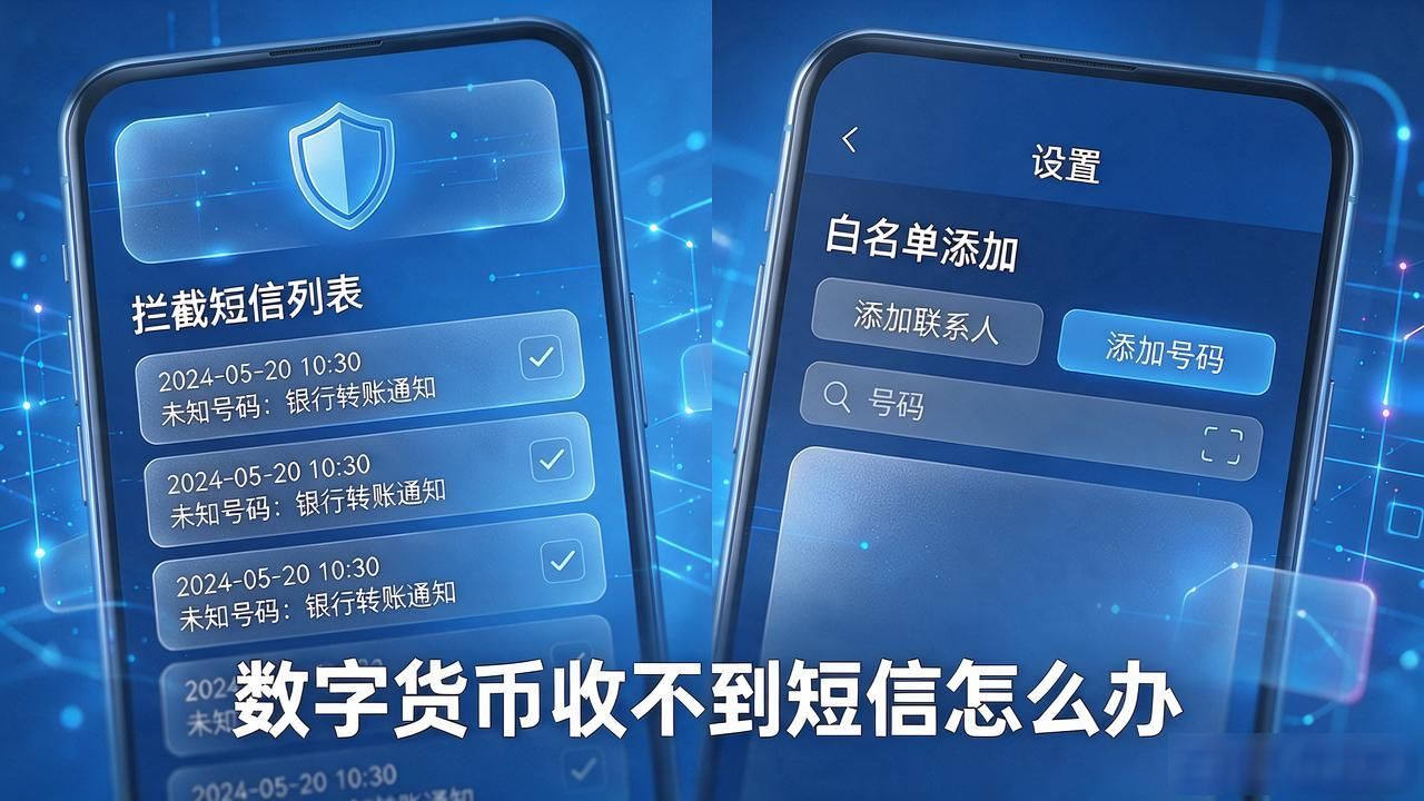 数字货币收不到短信怎么办，四个真实原因和对应解决办法