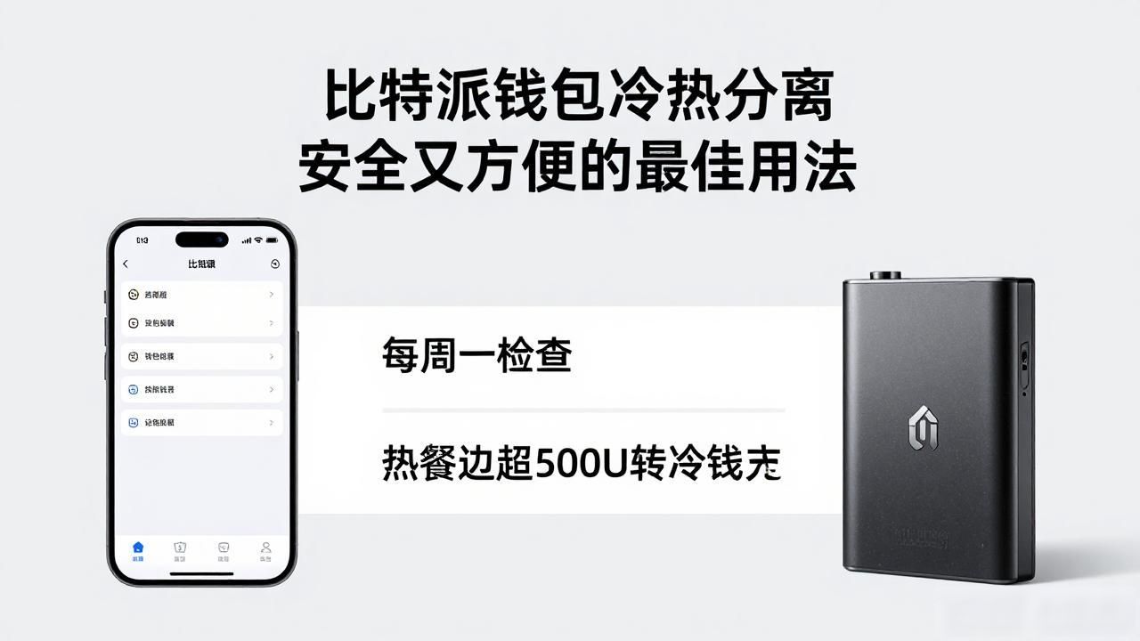 比特派钱包冷热分离 安全又方便的最佳用法