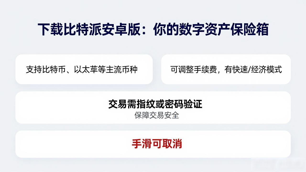下载比特派安卓版：你的数字资产保险箱