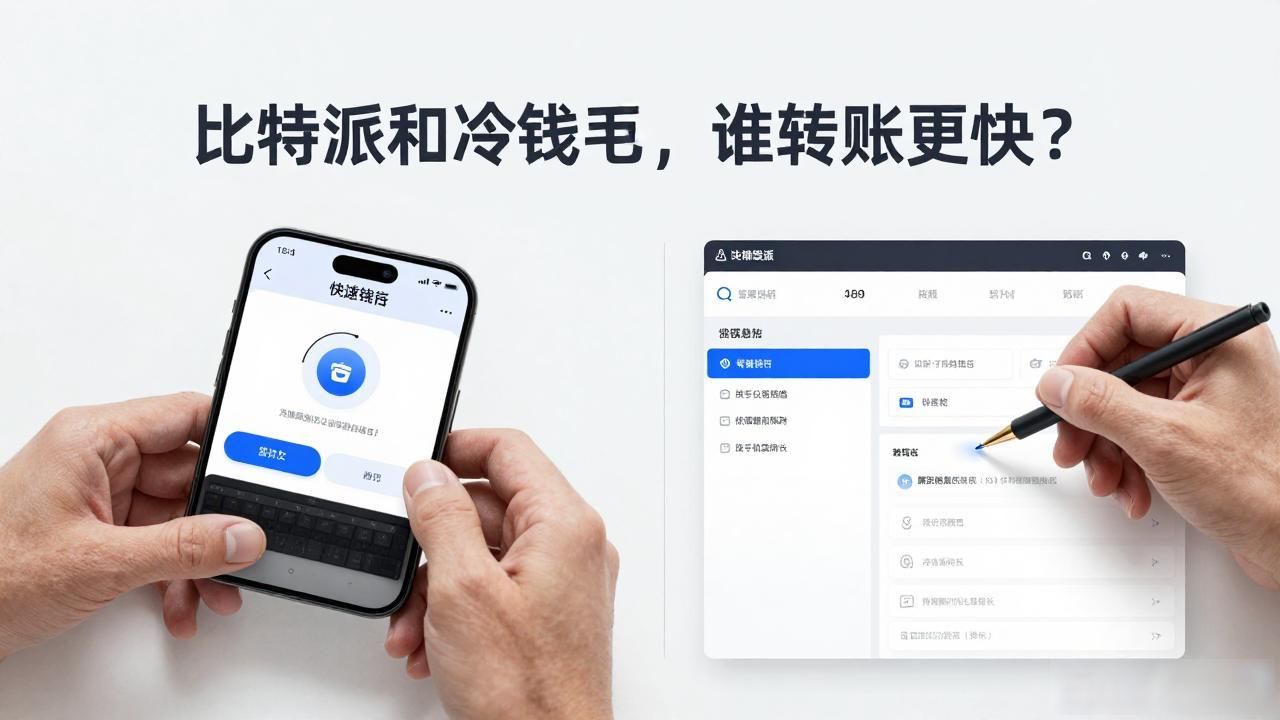 比特派和冷钱包，谁转账更快？