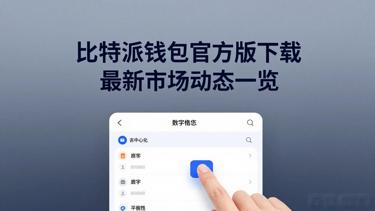 比特派钱包官方版下载 最新市场动态一览