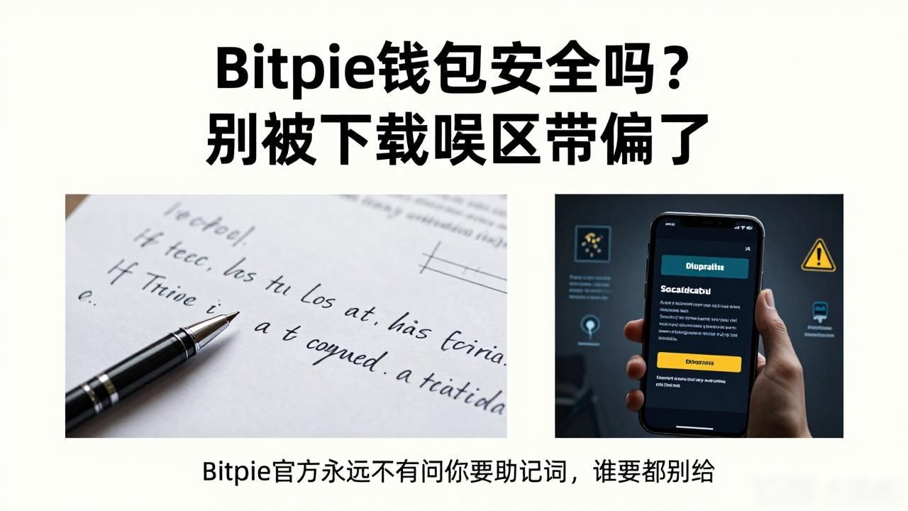 Bitpie钱包安全吗?别被下载误区带偏了