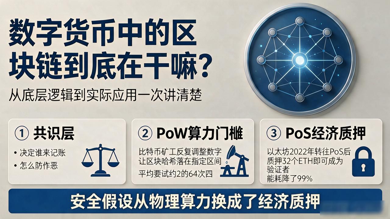 数字货币中的区块链到底在干嘛？从底层逻辑到实际应用一次讲清楚