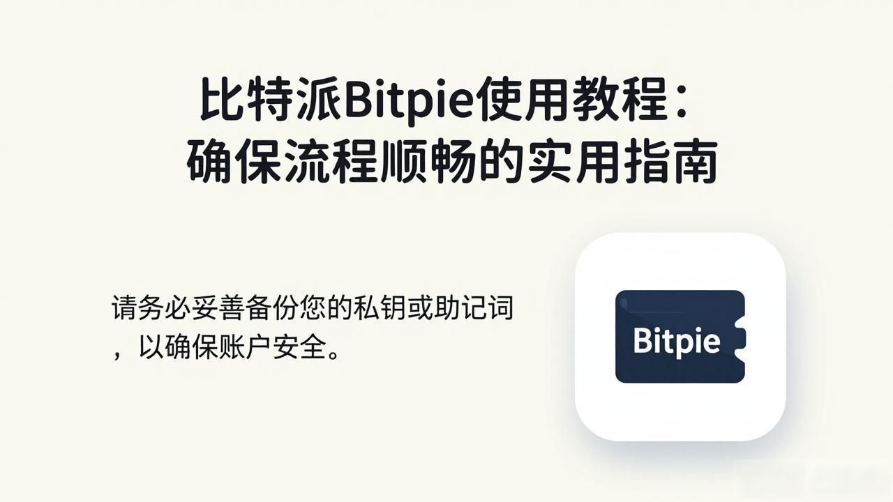 比特派Bitpie使用教程：确保流程顺畅的实用指南
