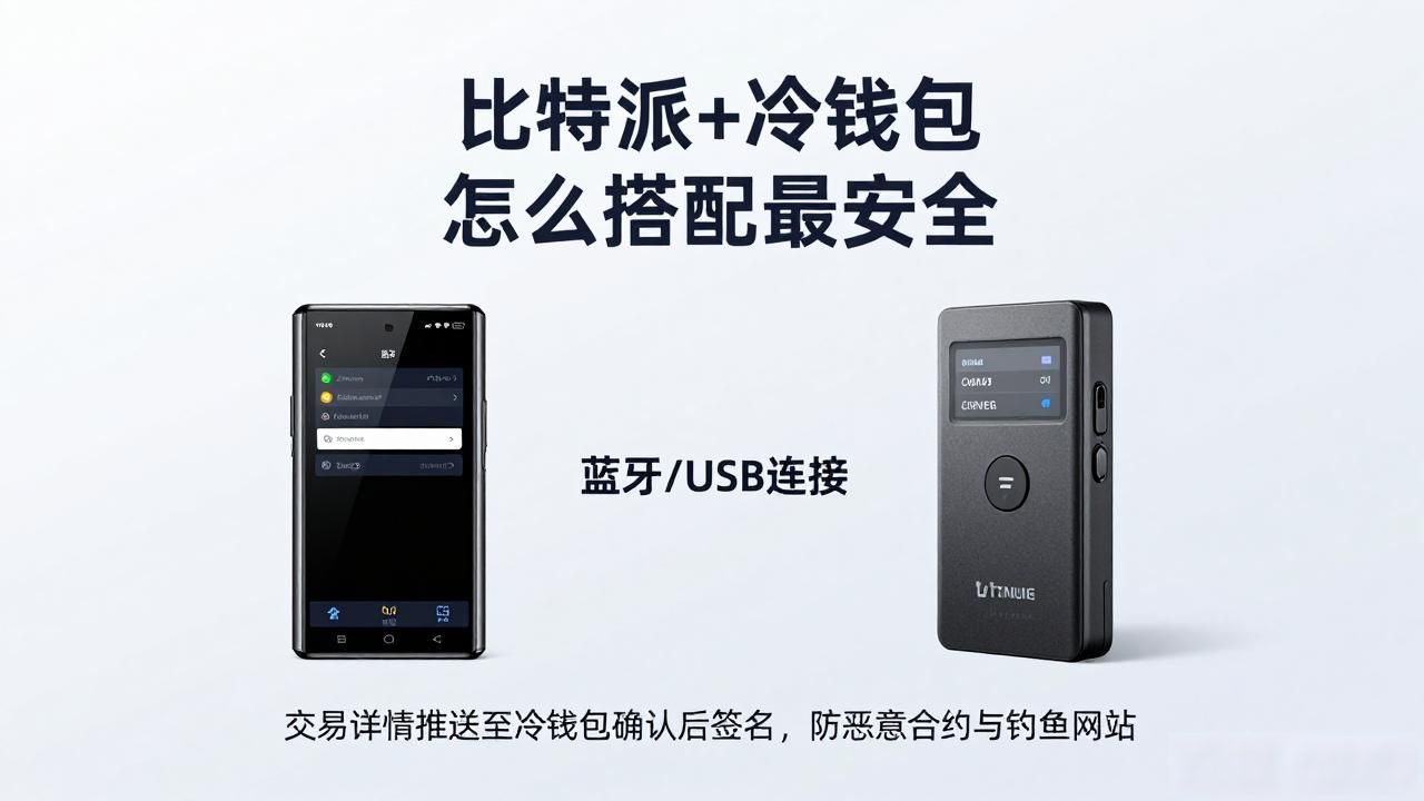 比特派+冷钱包 怎么搭配最安全