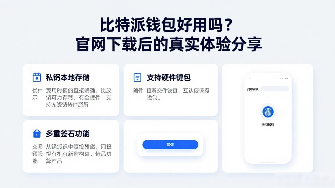 比特派钱包好用吗？官网下载后的真实体验分享