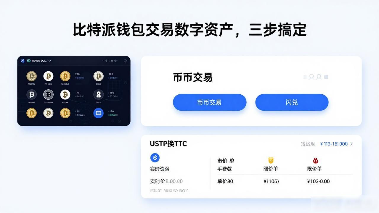 比特派钱包交易数字资产,三步搞定