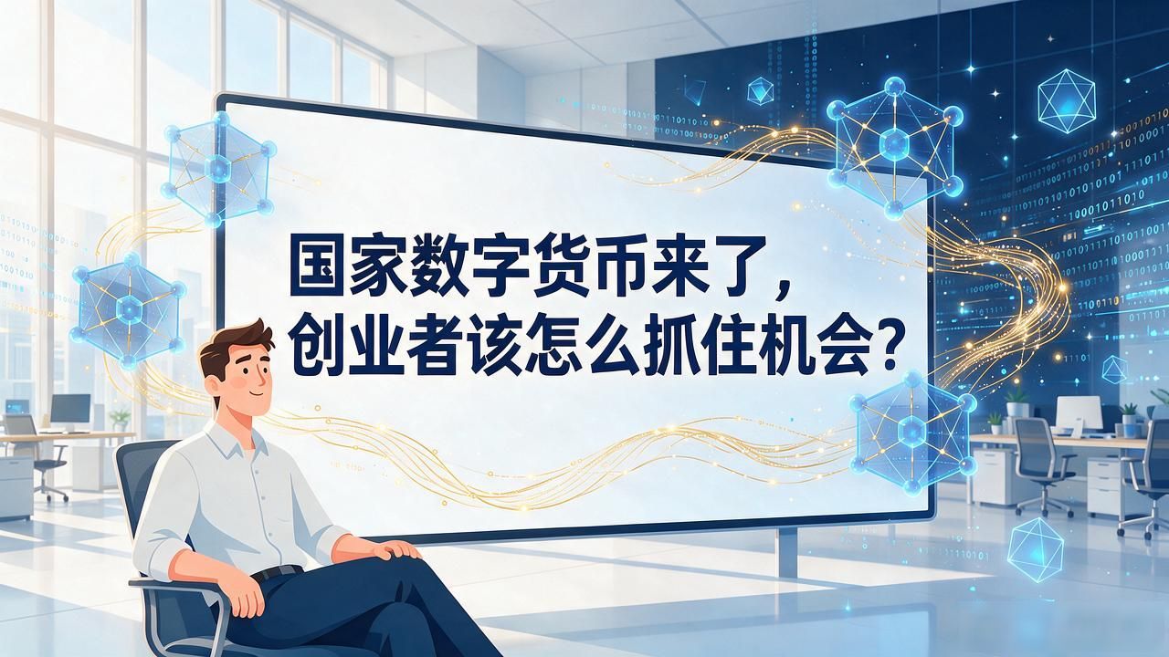 国家数字货币来了，创业者该怎么抓住机会？