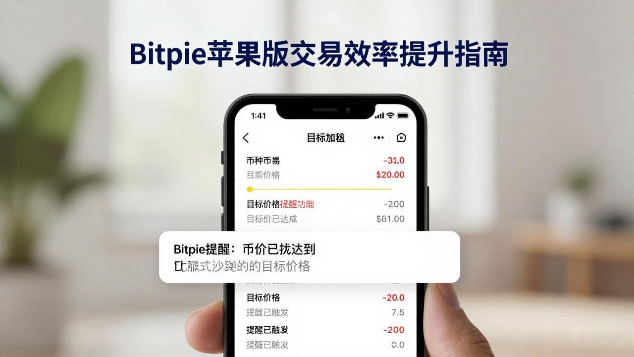 Bitpie苹果版交易效率提升指南